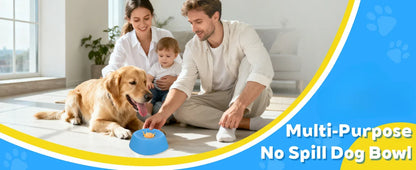 Liquid Slow Dog Bowls  Anti-slip Ball-shaped Bone Soup Dog Licking Bowl Licking Bowl for Healthy Eating Non-Slip and Anti-Chokin